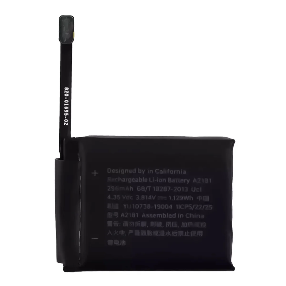 100%  44mm Battery For Apple Watch Series 5 GPS for Series 5 Cellular versions A2181, (5st Generation) Batteries Bate
