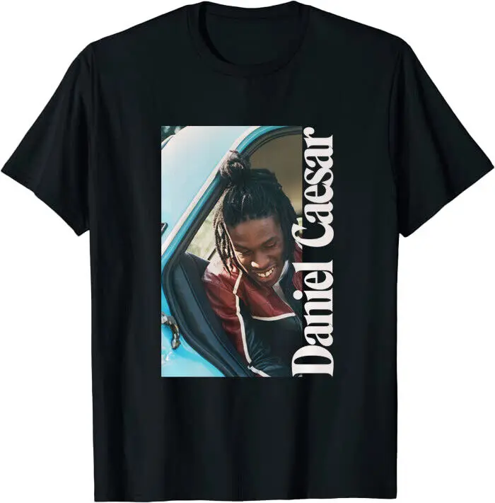 T-Shirt Scritta Daniel Caesar Singer And Song M-3Xl