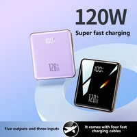 500000mAh Mini Power Bank Built-in 4 Cables Large Capacity Super Fast Charging External Battery for IPhone Samsung 2026 New - Image 3