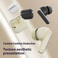 True Wireless Bluetooth Earphones In-Ear Leather Feel Design Ultra-Long Battery Life Touch Control TWS Headphones for Gift Video - Image 6