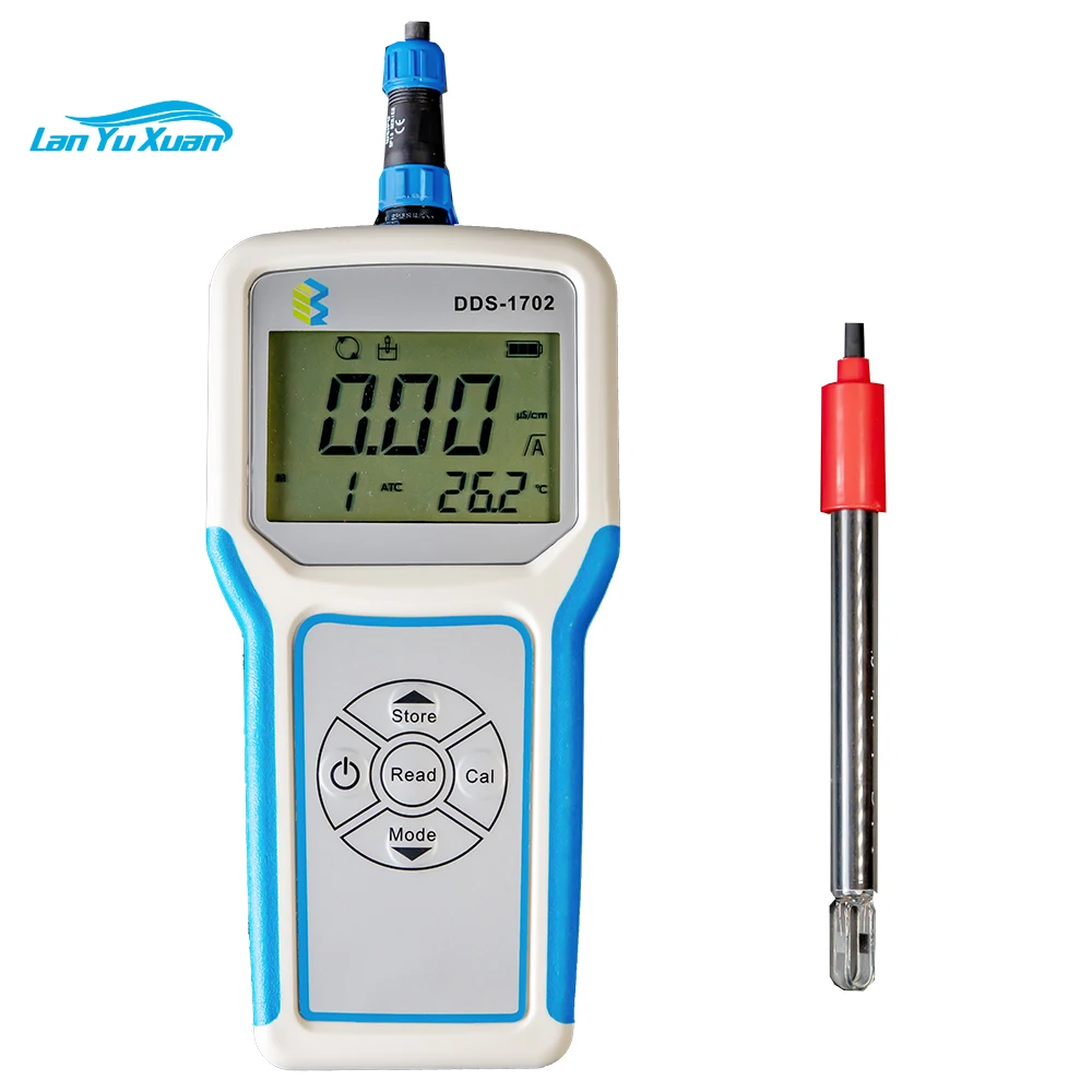 

DDS-1702 portable conductivity meter manual ec electrical tester water