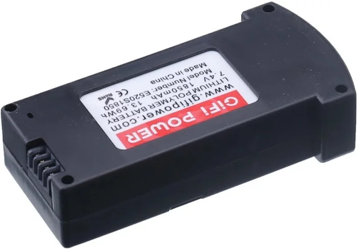 Description Picture 4 of item1200mAh Upgrade 1850MAH 7.4V Drones Battery and 3-in-1 Charger For RC E520 E520S JD-22S RC Quadcopter Spare Parts LiPo Battery