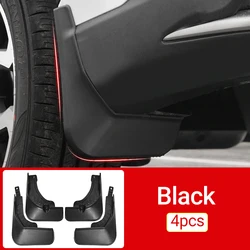 Hybrid Car Mud Flaps Mudguards Splash Guards Fender Protector Accessories (Black)
