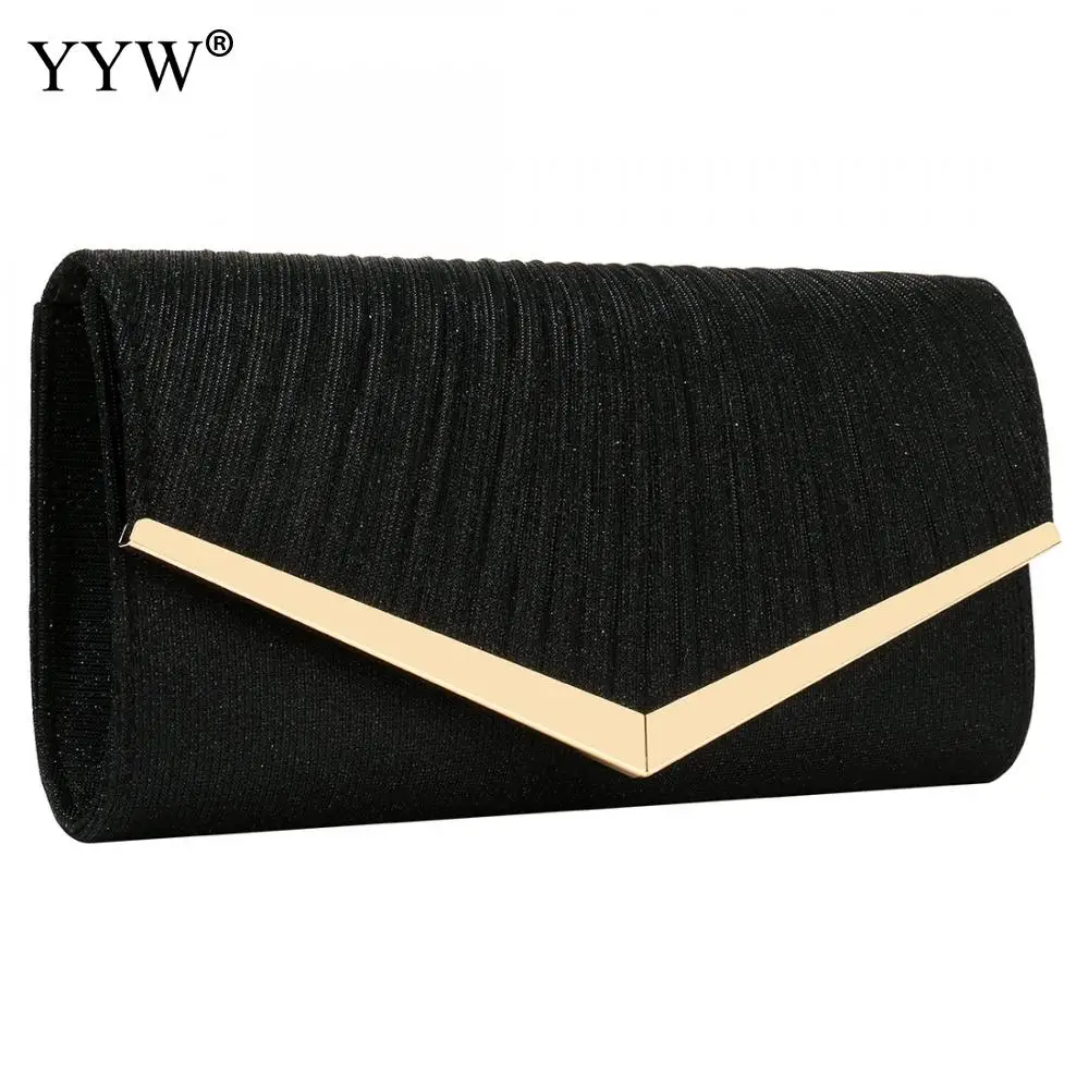 Sequined Envelope Clutch Bags For Women 2020 Fashion Gold Purses And Handbags With Chain Shoulder Bags Wedding Party Clutches