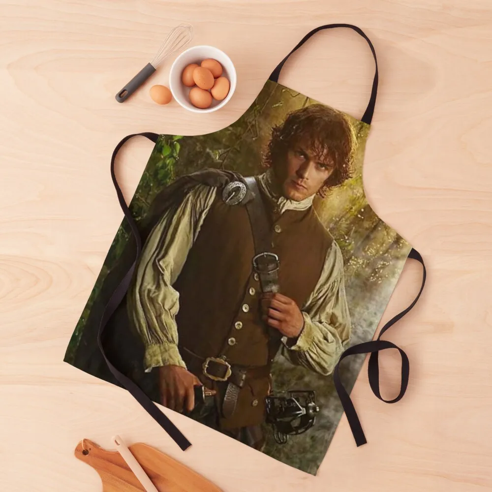 Sam Heughan Apron professional kitchen apron