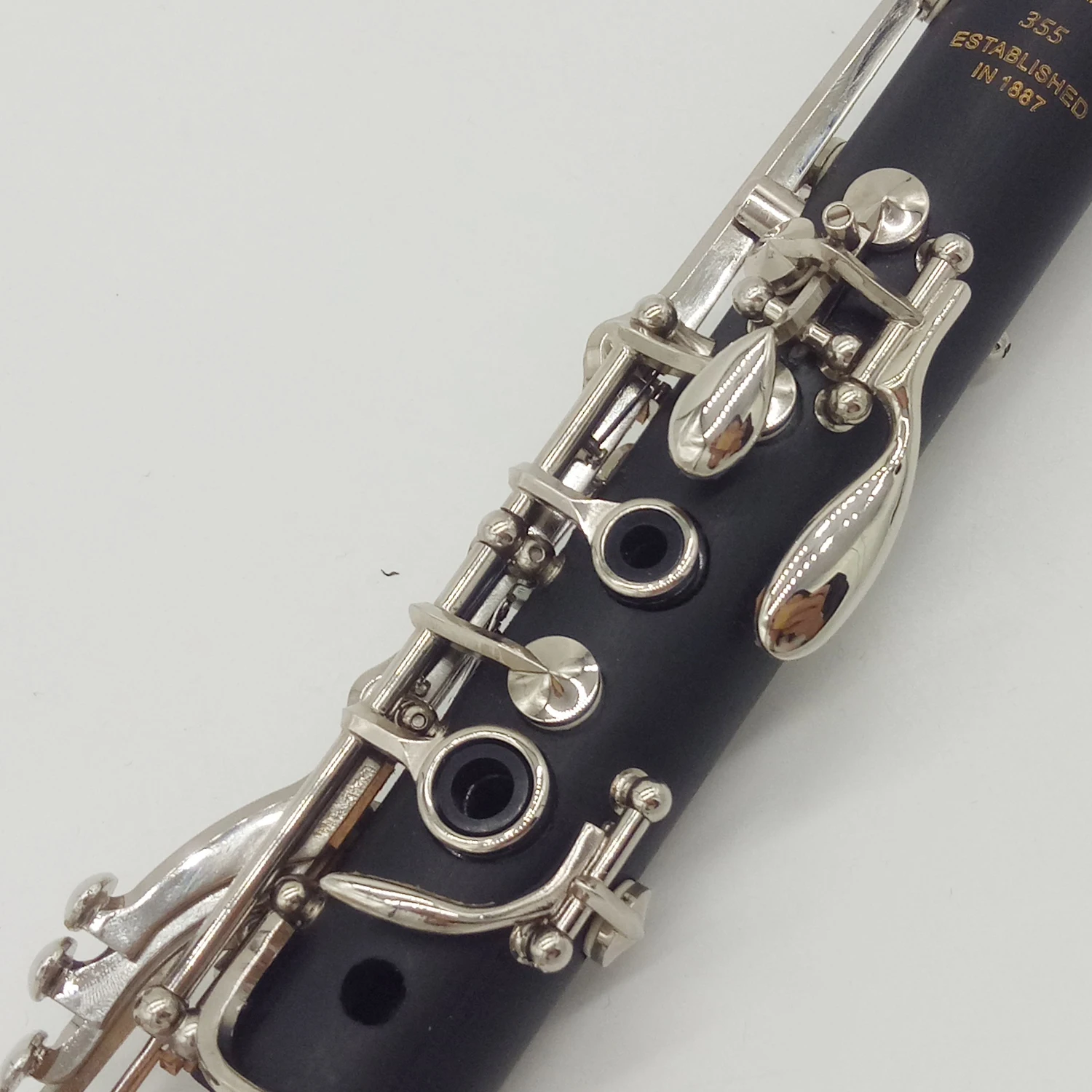 De Xin Professional Bb Clarinet 355 Bakelite Clarinets Nickel Silver Key Musical Instruments Case Mouthpiece Reeds Accessories