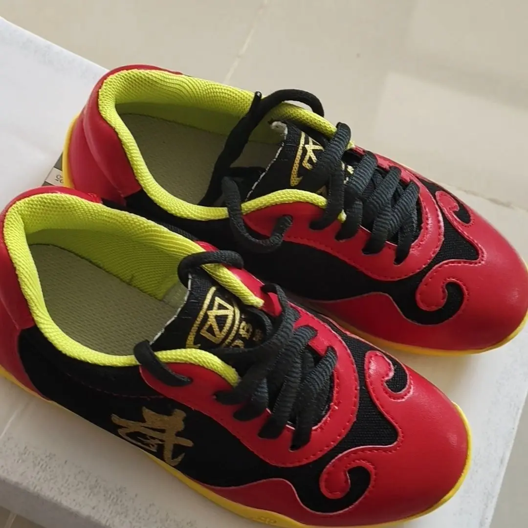 Men Women Martial Arts Shoes Breathable Tai Chi Shoes Chinese Traditional Wushu Adult Outdoor Training Sneakers