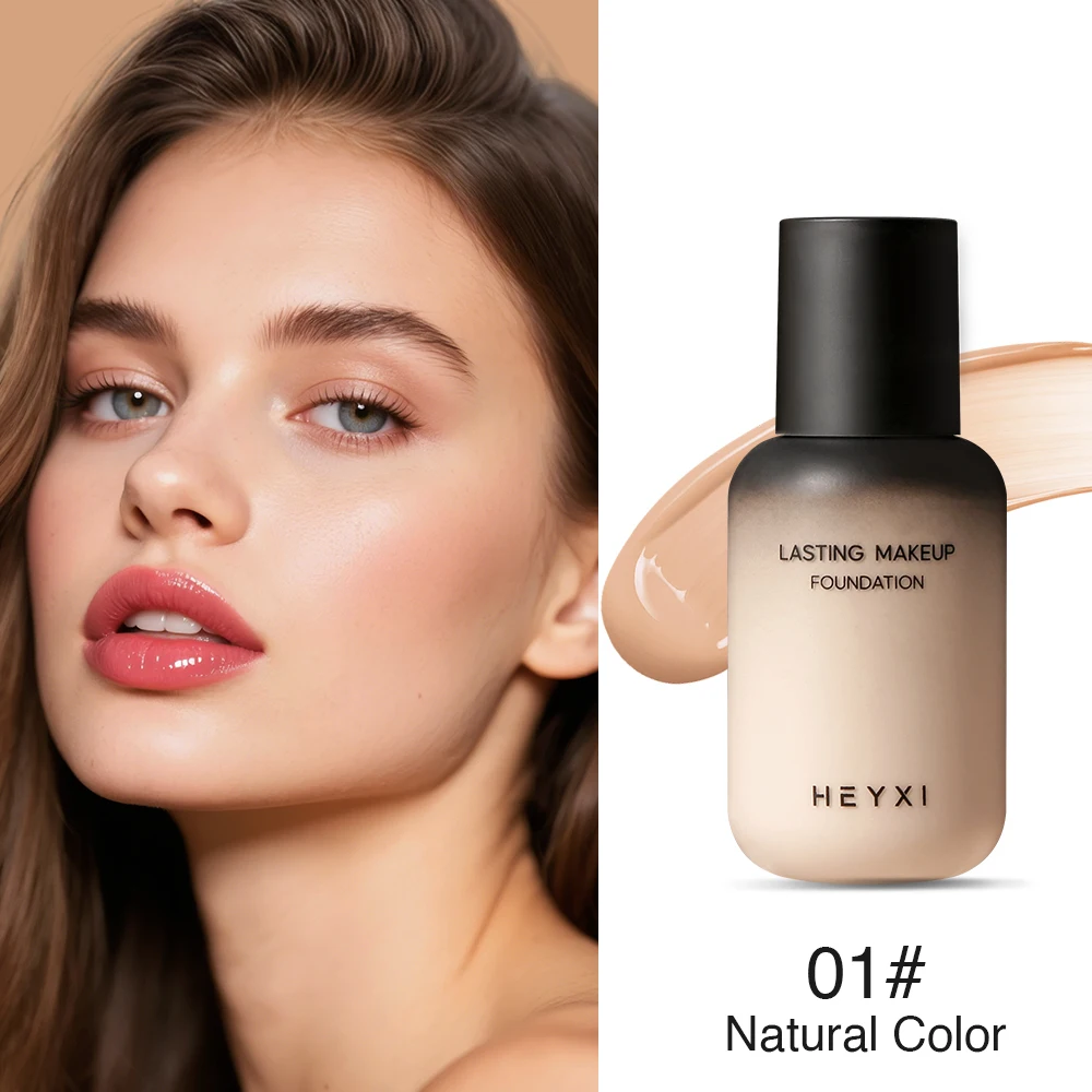 مكياج أساس للوجه والجسم، مقاوم للماء والعرق، تركيبة متينة، تأثير مكياج طبيعي، ألوان مختلفة متاحة