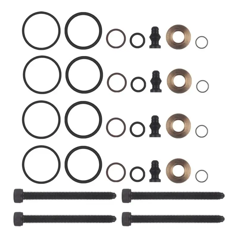 Pd Injector Seals Kit & Bolts 4x Fits Bosch for Audi Vw 1.4 Tdi 1.9 Tdi 2.0 injector repair kits diesel injector gasket