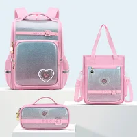 New 2024 Orthopedics Backpack For Girls Primary Students School Bags For Girls Fashion Kid Bag Waterproof rucksack mochila 2