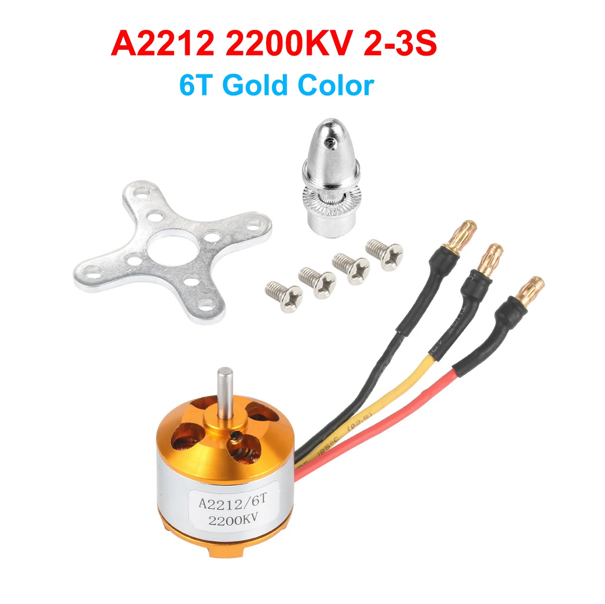 High-Performance Brushless Motor for RC Fixed Wing Planes
