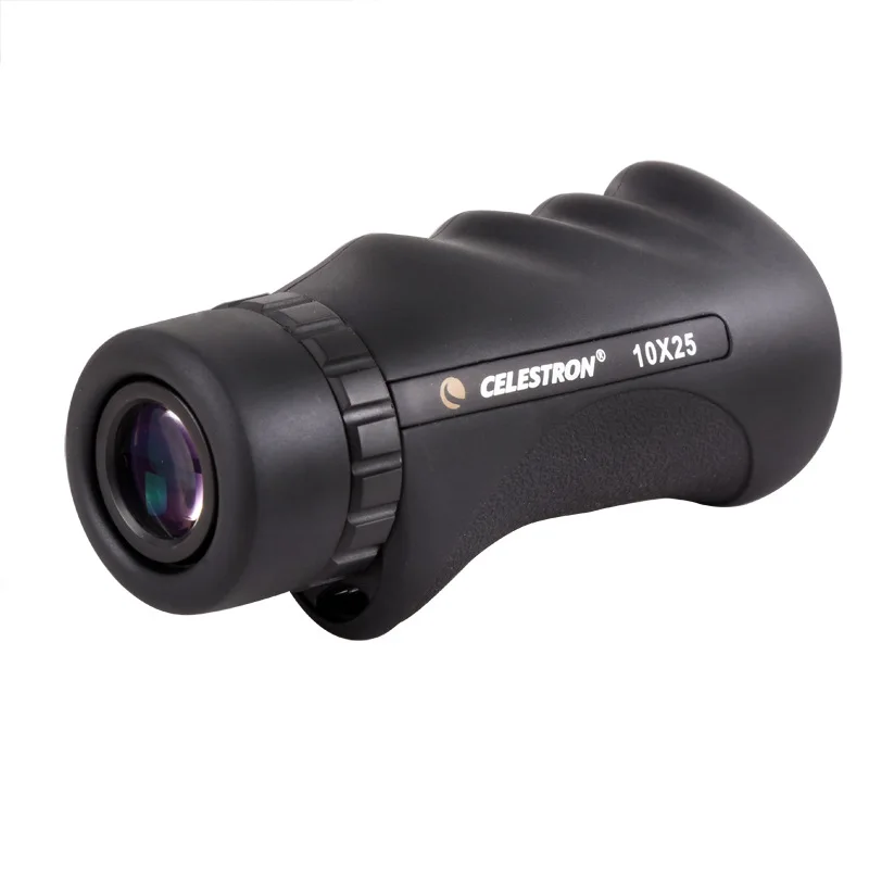 Celestron 10x25 Nature Monocular Mini Pocket Outdoor and Birding– Bak-4 Multi-coated Optics Fogproof and Waterproof Telescope