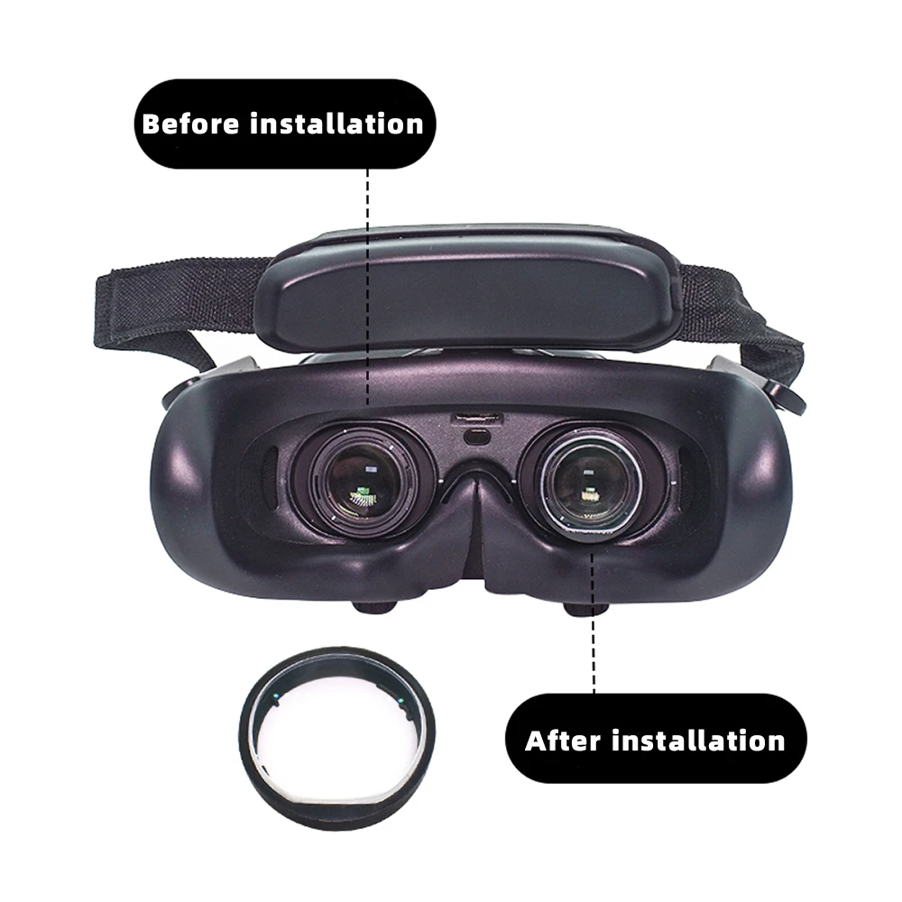 FOr DJI Google 3 prescription glasses for myopia, astigmatism, and