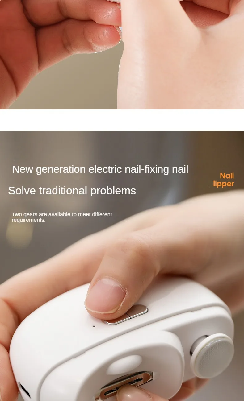 Automatic Nail Care Kit for Manicure and Pedicure
