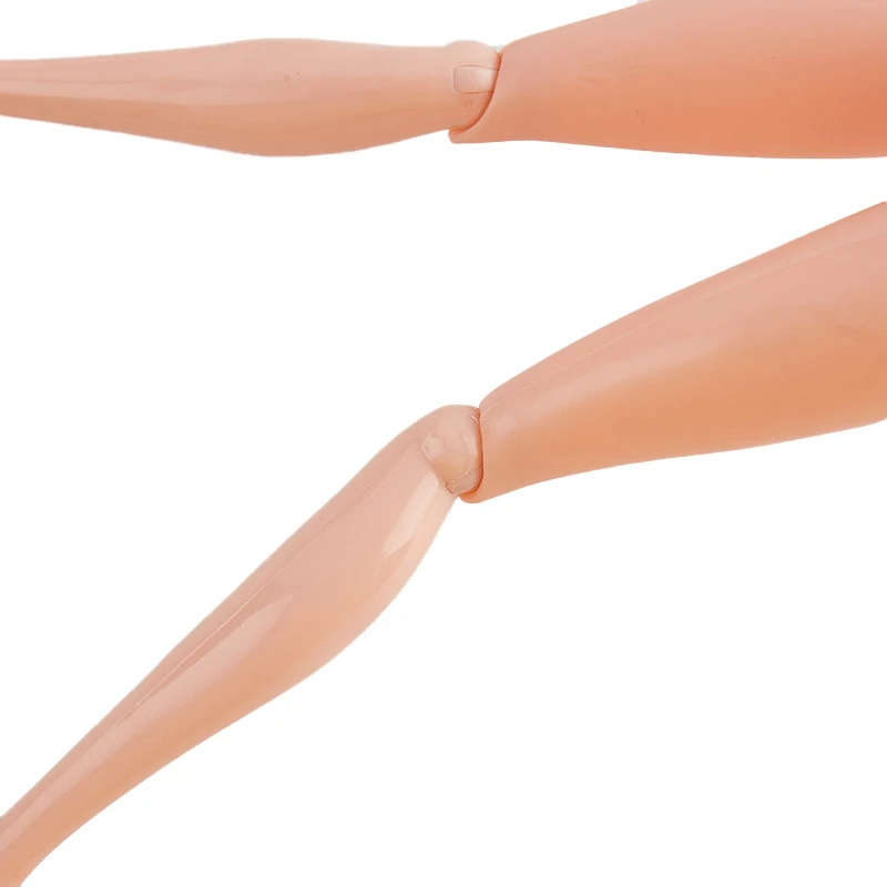 1PC 11 Movable Joints 26/27cm African Doll Nude Body Brown Black Skin Doll Body Skin Children's Pretty Girl Toy Gift 6
