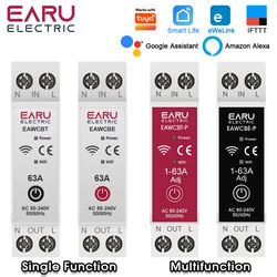 WiFi Smart Circuit Breaker and Timer with Remote Control Integration - 1 - 63A(Adjustable)