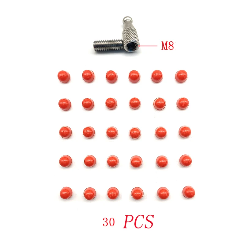 

M8 Rubber Caps For Paintless Dent Repair Hammer And Tips for Hook and PDR King Rod