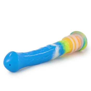 YOCY 11 Inch Horse Ejaculating Dildo Glowing In Dark Realistic Animal Penis 10 Modes Vibrators Dildos Silicone Sex Toy For 18+ 4