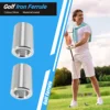 10 Pack .355 Golf Tip Metal Ferrules Irons Golf Club Accessories 5