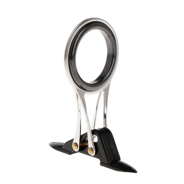 77HC Guide Ring Fishing Rod Pole Line Guides Top Rings Folding Stainless Steel Telesc 4