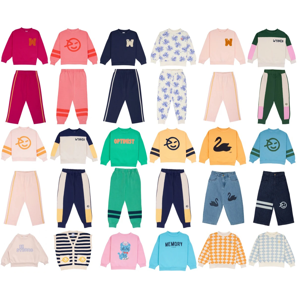 

Girls Sweatshirts Set Boys Outfit Pants 2024 wynken Kindergarten Kids Clothing Baby Sweater Child Sweatpants Children Baby Tops