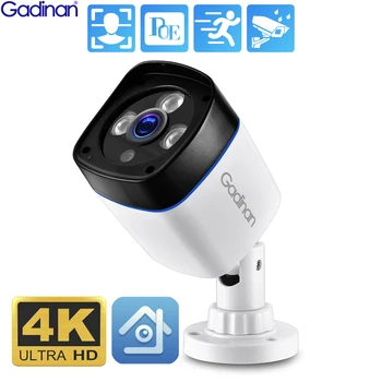 H.265AI POE IP Camera 4K 8MP 5MP 4MP 3MP Audio Outdoor Waterproof Security Surveillance Bullet CCTV Face Detection Camera XMEYE 1