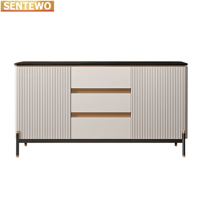 Armadio Credenza In Legno Massello Di Lusso In Stile Designer Aparador Cassettiera Cassetto Mesa Auxiliar Cocina Mobili Per Sala Da Pranzo