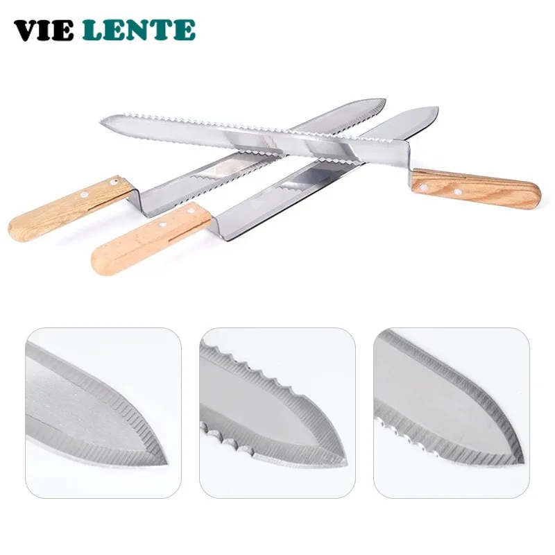 Beekeeping Tools Bee Honey Uncapping Scraping Knife Bee Hive Scraper Equipment Cutter for Beekeeper Supplies