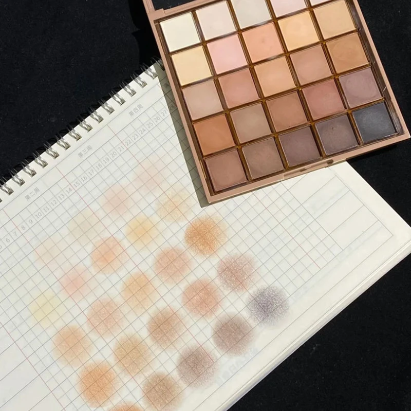 Eye Shadow Palettes 25 Colors Matte Brown Nude Shades