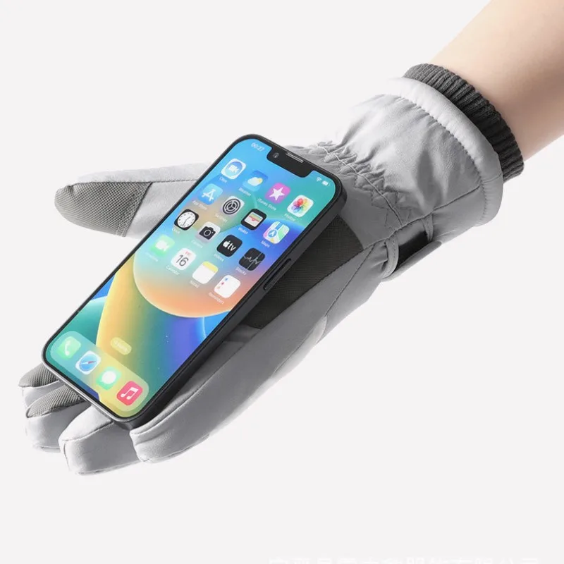 Ski Gloves Winter Gloves for Women Men Snowboard Mittens Touchscreen Gloves Snowmobile Motor Waterproof Thermal Snow Gloves 5