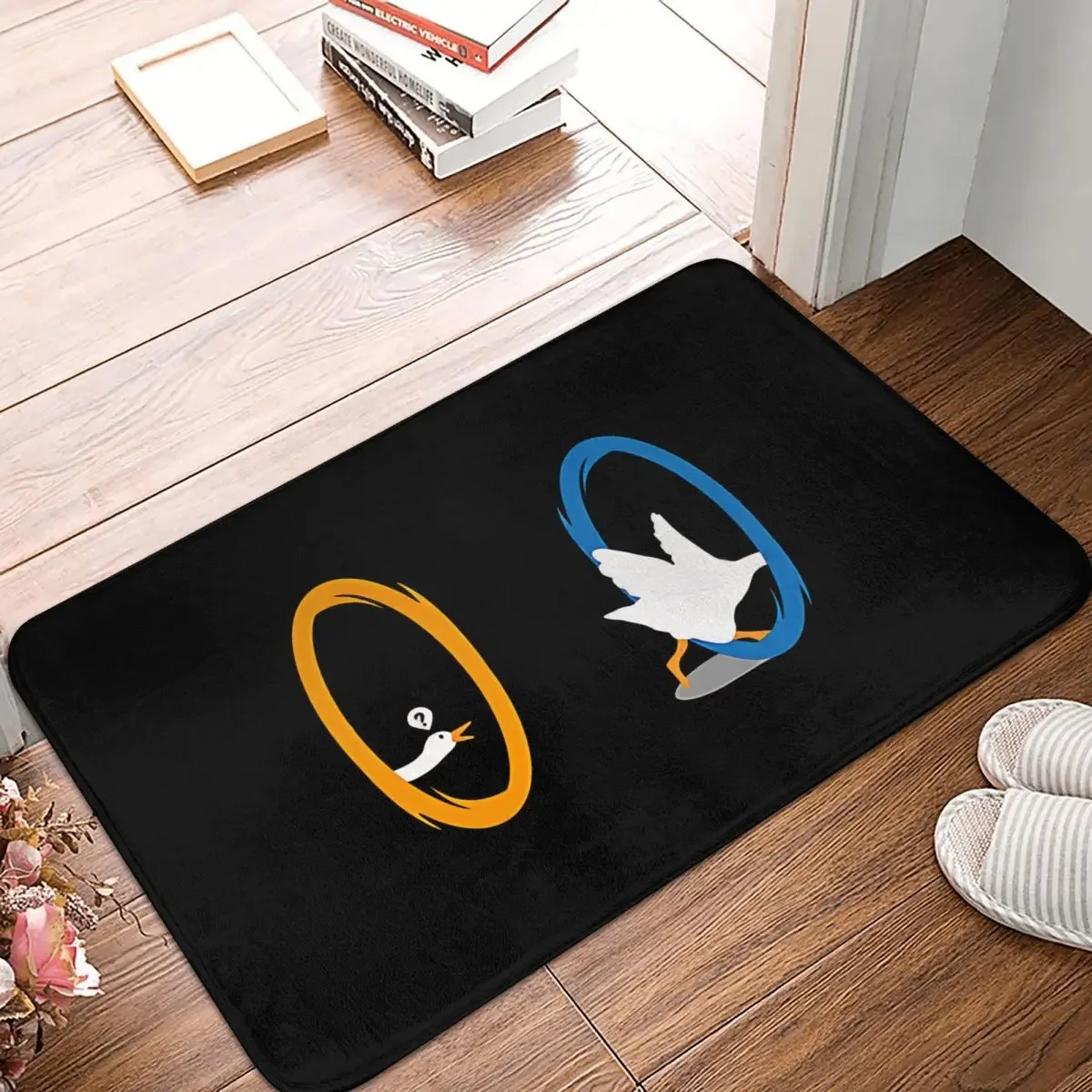 

Goose Goose Duck Game Non-slip Doormat Discovers Portals Untitled Carpet Bath Bedroom Mat Prayer Home Modern