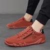 Canvas Shoes Men Spring Designer Sports Soft Sole Breathable Casual Shoes Luxurious Trendy Casual Driving Shoes for Lazy People 2