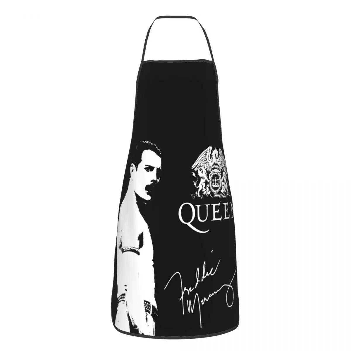 

Unisex Band Queen Freddie Mercury Kitchen Chef Cooking Baking Apron Women Men Rock Singer Tablier Cuisine for Gardening