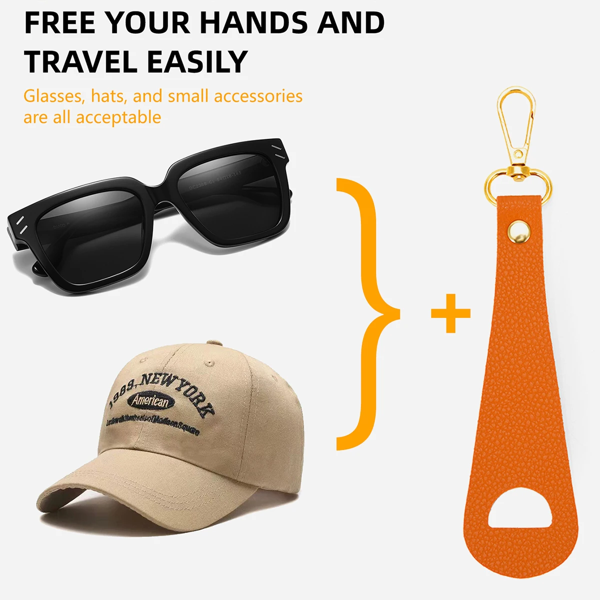 Baseball Caps for Men and Women, Wide Brim, Big Head Circumference Caps, Small Sun Hats, Sunshade Embroidery Free Hat Clip