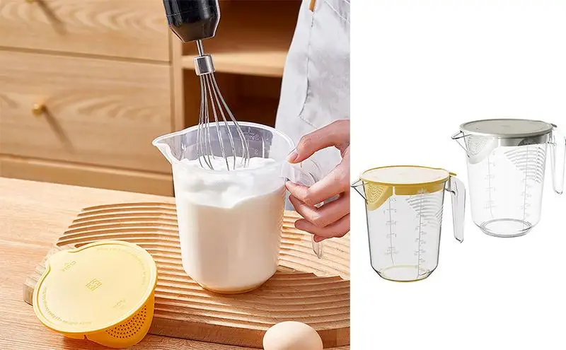 

Measuring Cup Liquid Measure Jug Cup Container Cooking Pitcher Jug Measuring Volume Beaker Multi Measurement Tool for kitchen