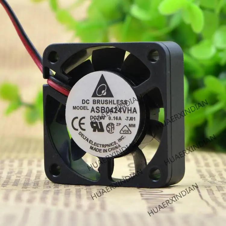 

Новый комплект охлаждающего вентилятора 4 см ASB0424VHA 24 В 0.16A 4010