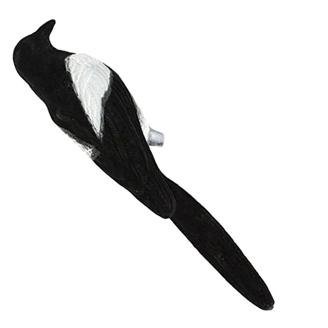 3D Élethűséges Reális Magpie Vadászcímkék Műanyag Csalók Nagyfelbontású Desigg A Szabadtéri Vadászat Madarakhoz. - Image 6