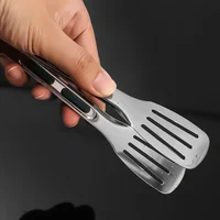 Nouvelles pinces alimentaires en acier inoxydable BBQ viande salade pain pince Barbecue gril Buffet pince pince antidérapante outils de cuisine Gadgets de cuisine 5