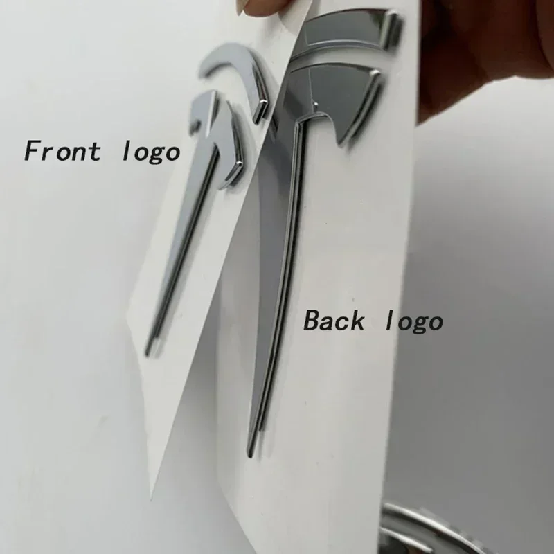 Tesla emblem packaging