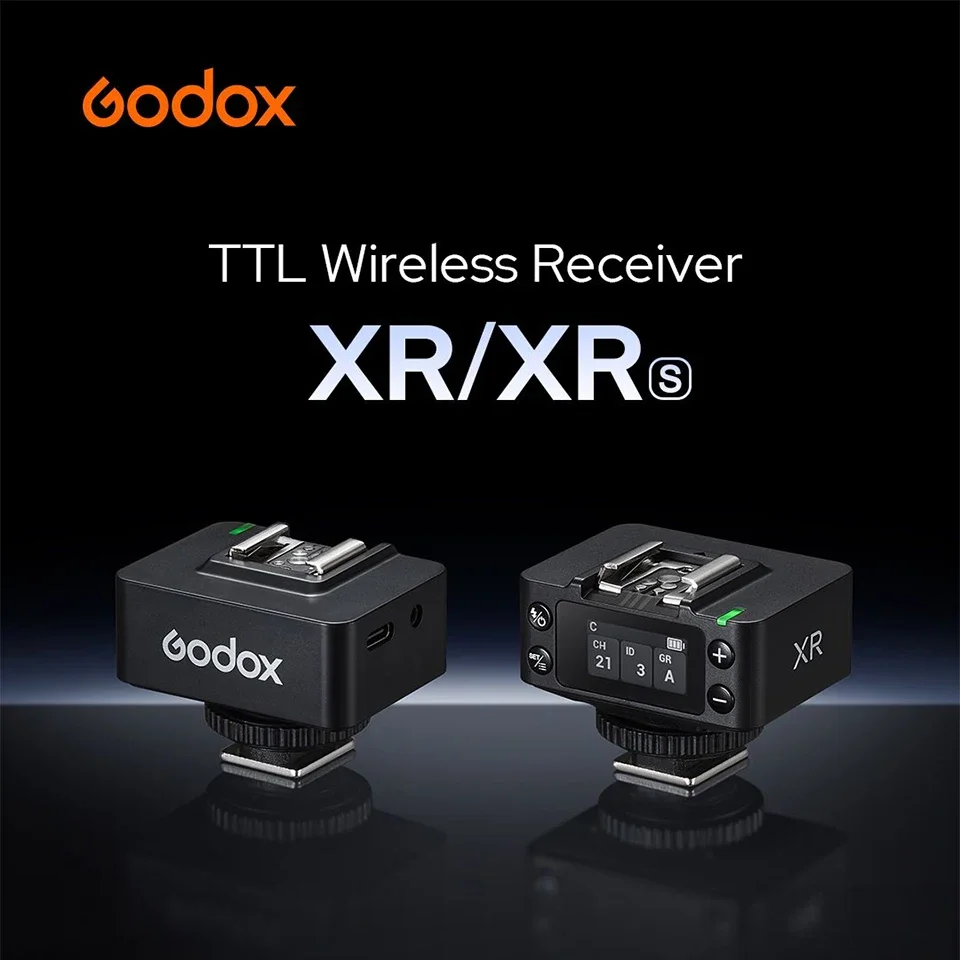 고독스 XR-S XR-C/N TTL 무선 수신기 핫슈 2.4GHz 100m 거리 무선 카메라 플래시 트리거 (, 캐논, 니콘용)