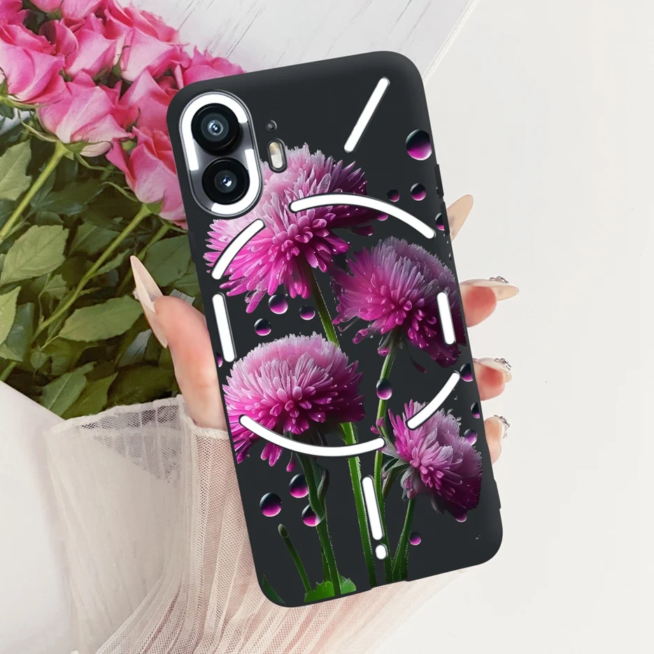 Floral Butterfly Design Soft TPU Phone Case