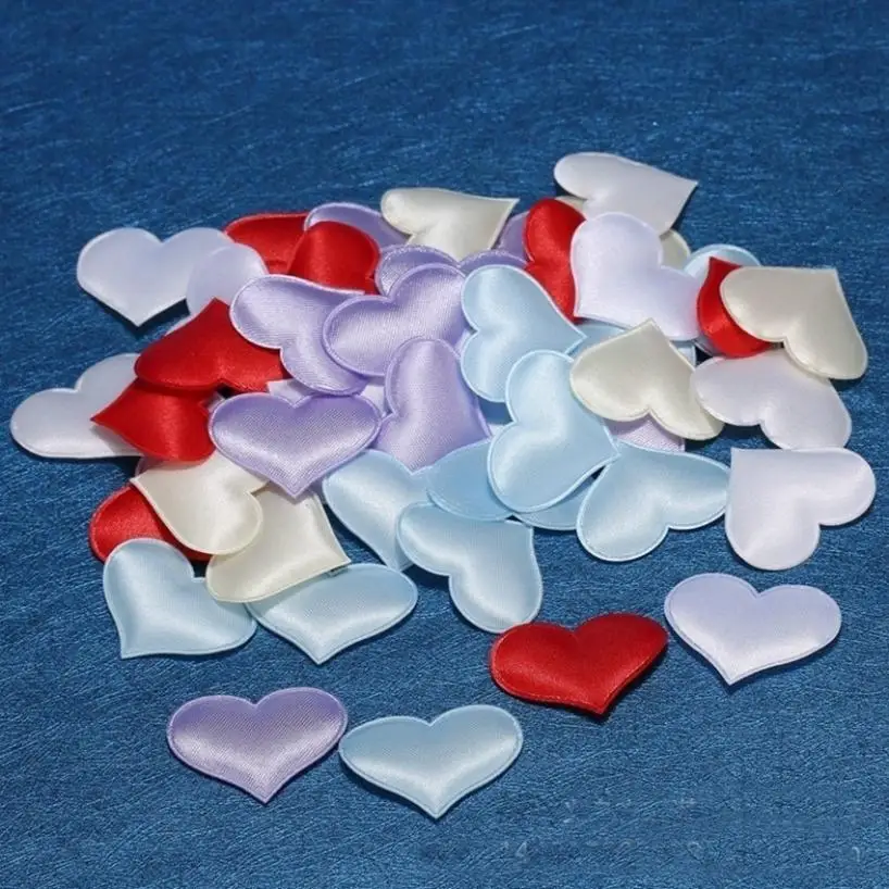 100 Pcs/lot Sprinkle FlowersThrowing Heart Petals Table Decoration Valentines Day Party Decal