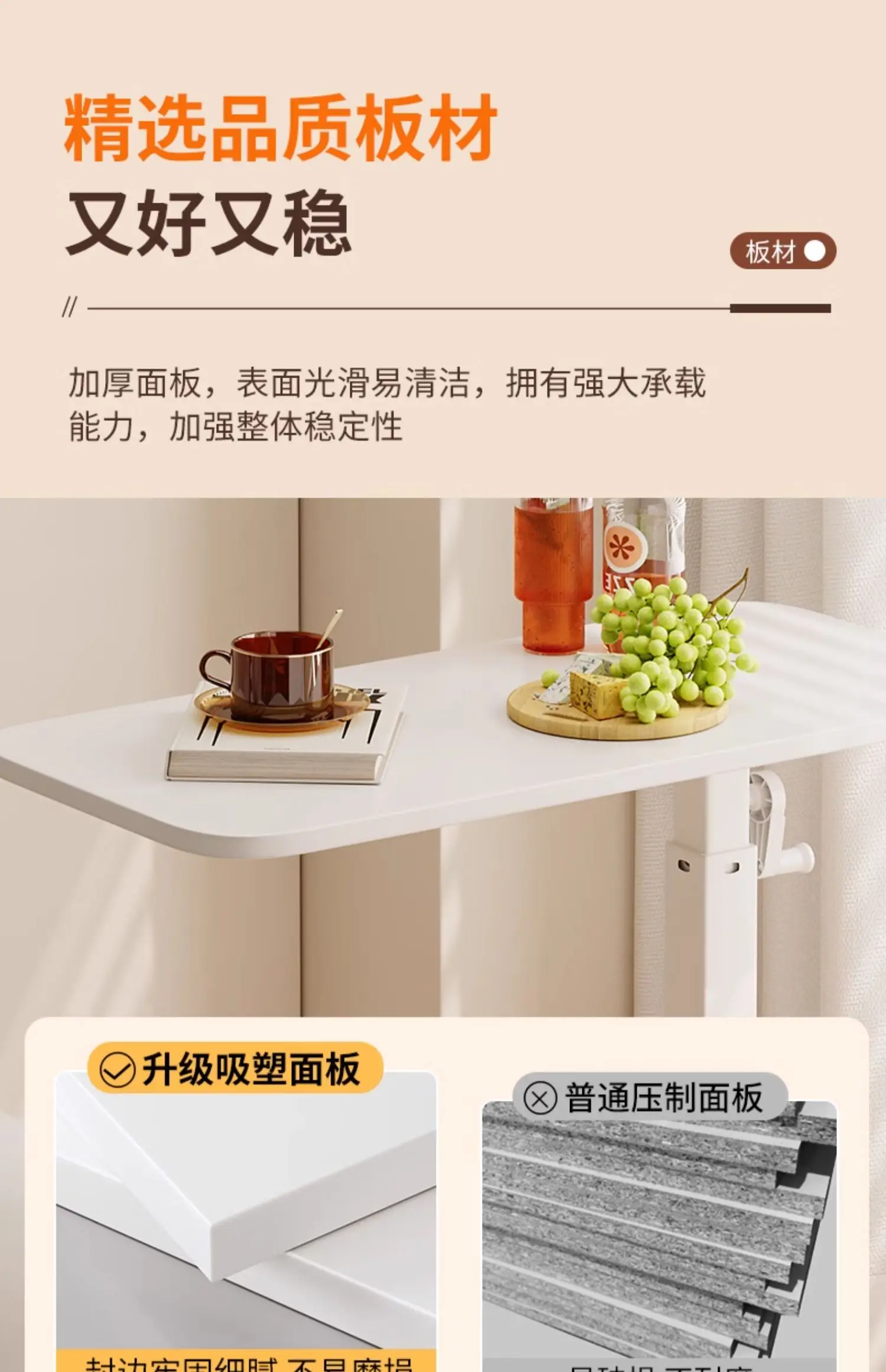 Wheel Lift Bedroom Bed Lazy Computer Desk Living Room Sofa Folding Side Table Computer Gaming Desk Mesa Gamer Motion 컴퓨터책상
