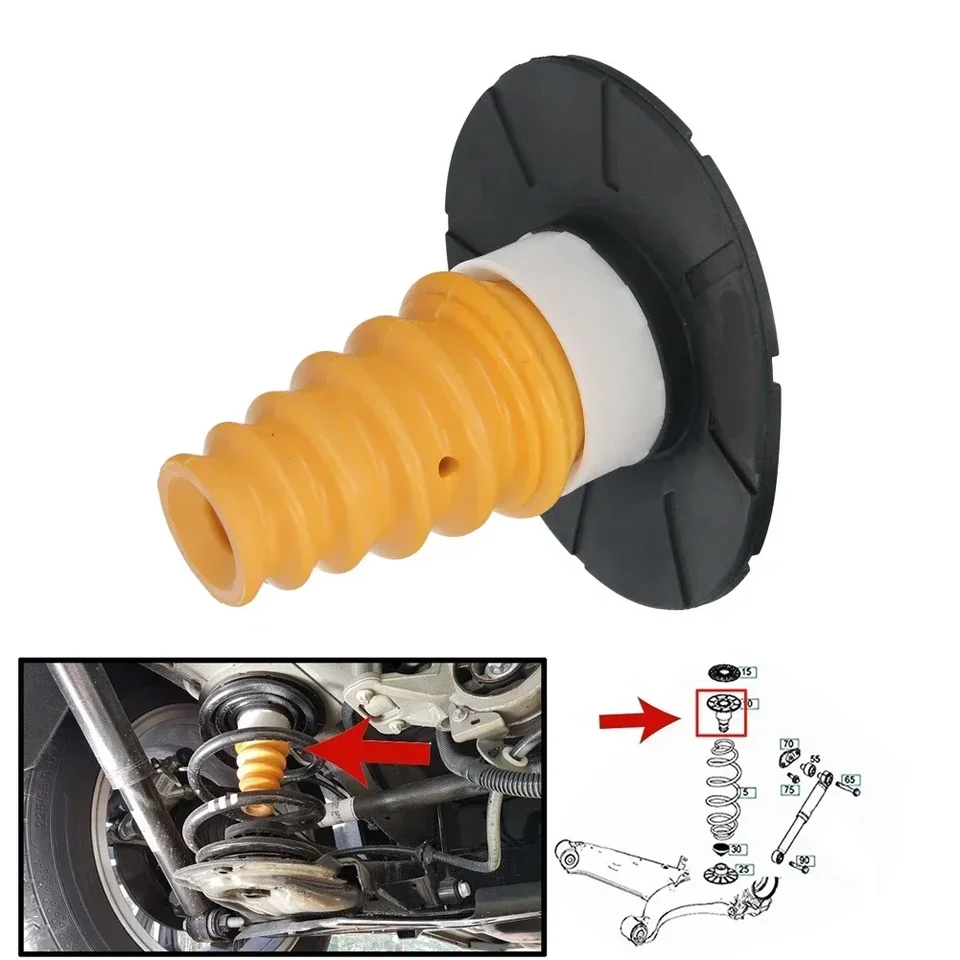 Par De Amortiguadores Traseros DREXLER Para Mercedes Vito W447 - Números Referencia A4473264200