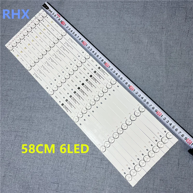 6LED LED backlight strip for 32 inch JL.D32061330-081AS-M E348124 MS-L1343 L2202 L1074 V2 2-6-3030-300MA-36V