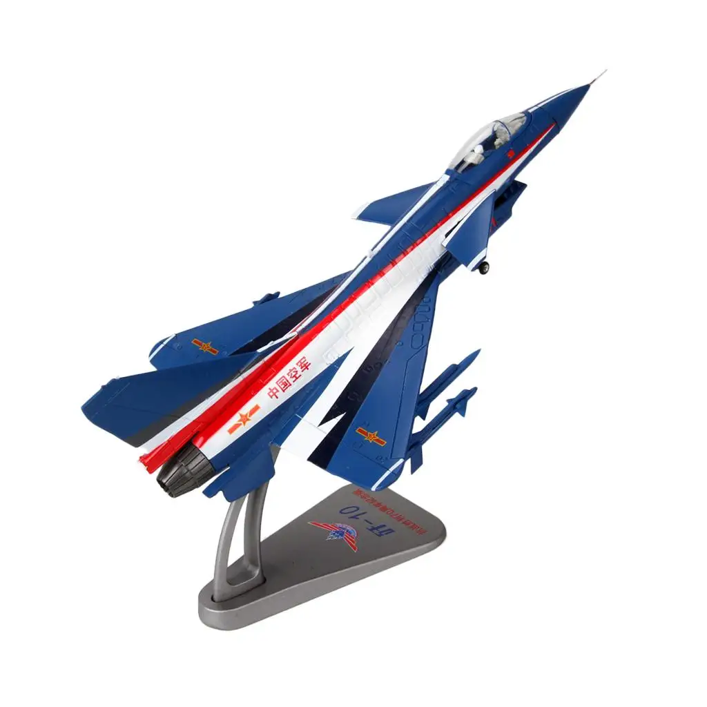 

Handmade 1/72 Alloy Model with Stand, J-10 Parade Simulation Statue