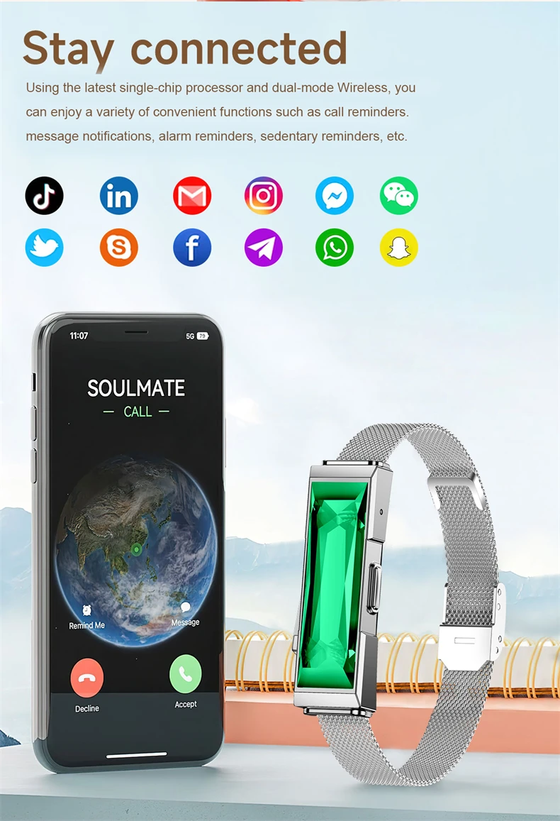 Lige Smart-armband Fitness-tracker Mit Herzfrequenz- Und Schlafmonitor_voghion.com