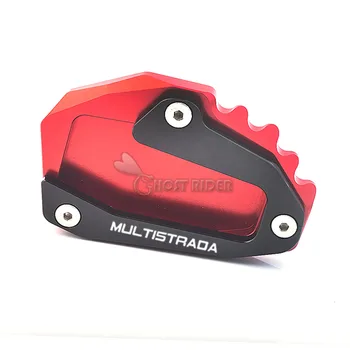 PER Ducati Multistrada V4 S Sport 1A 2020-2022 Moto Cavalletto Laterale Piede Ingranditore Piastra Pad Cavalletto Supporto Pad Borsette copertura