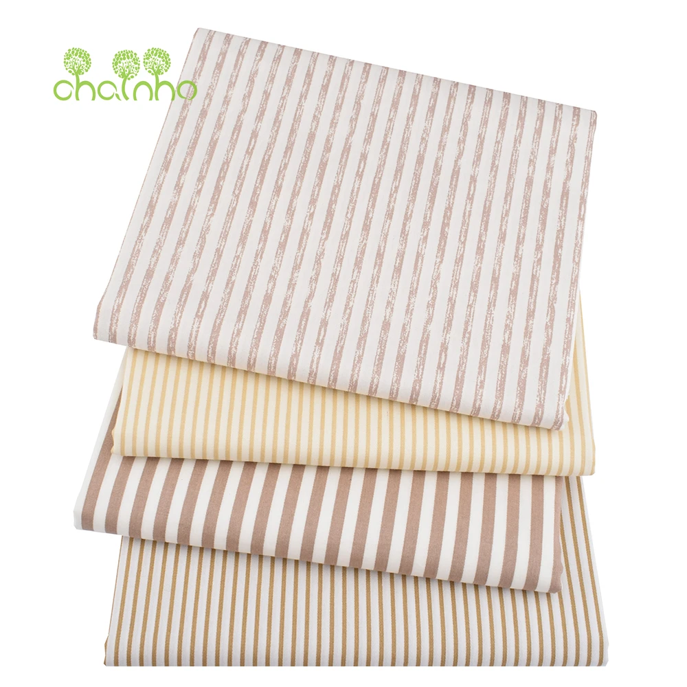 20x25cm,40x50cm,Beige Color Printed Twill Cotton Fabric,Patchwork Cloth For DIY Quilting Sewing Baby Children Bedding Material