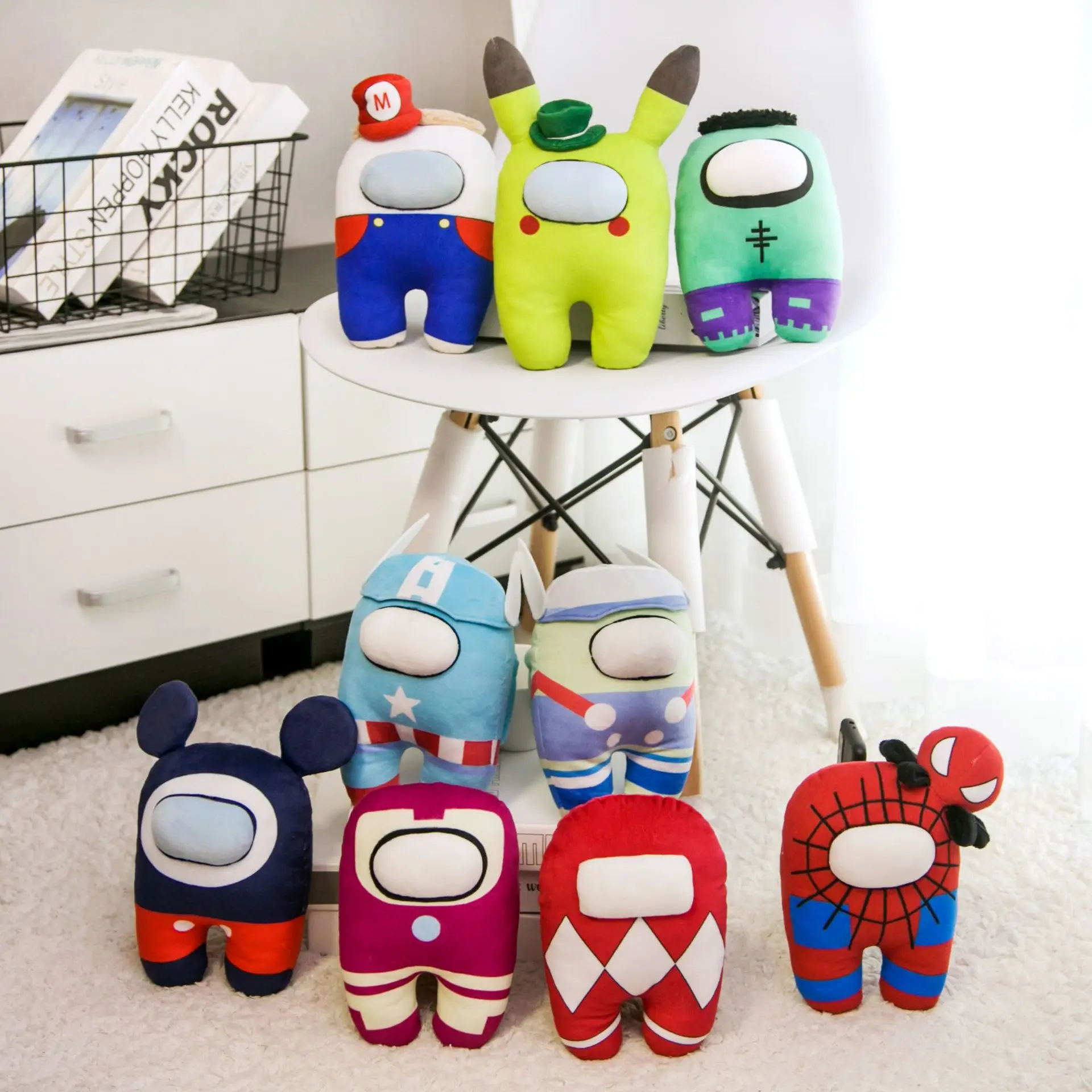 20CM Cartoon Plush Toys Dolls Children Cute Stuffed Pillow Dolls Game Figure Stuffed Toy For Kids Gifts Home Decoration plush toys